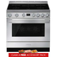 CPF9IPX 90cm Portofino Electric Range Cooker Stainless Steel