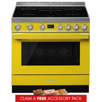 CPF9IYW 90cm Portofino Electric Range Cooker Yellow