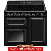 TR103IBL2 100cm Victoria Electric Range Cooker Black