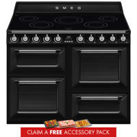 TR4110IBL2 110cm Victoria Electric Range Cooker Black