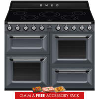 TR4110IGR2 110cm Victoria Electric Range Cooker Slate Grey