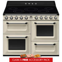 TR4110IP2 110cm Victoria Electric Range Cooker Cream