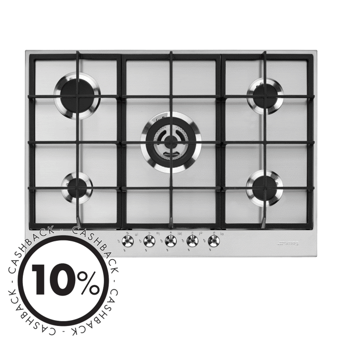 PX375 73cm Classic Gas Hob Stainless Steel
