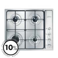 S64S 59cm Cucina Gas Hob Stainless Steel
