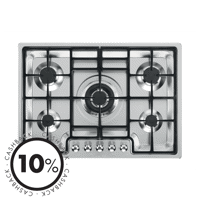 PGF75-4 72cm Classic Gas Hob Stainless Steel