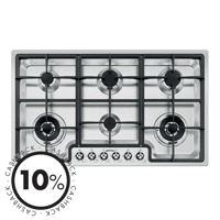 PGF96 87cm Classic Gas Hob Stainless Steel