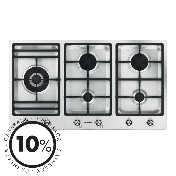 PS906-5 90cm Classic Gas Hob Stainless Steel