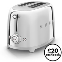 TSF01SSUK Two Slice Toaster in Polished Stainless Steel