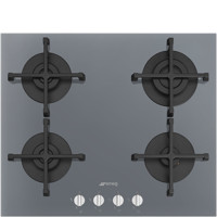 PV264S 60cm Gas on Glass Hob Silver