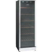 SCV115g 60cm Freestanding Classic Wine Cooler with Right Hand Hinge SS and Glass Door - 197 bottle capacity