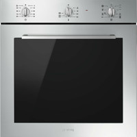 SF64M3TVX 60cm Cucina Single Oven in Stainless Steel
