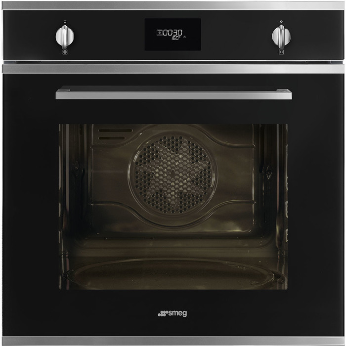 SFP6401TVN1 60cm Cucina Pyrolytic Single Oven in Black