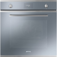 SFP6401TVS1 60cm Cucina Pyrolytic Single Oven in Silver Glass