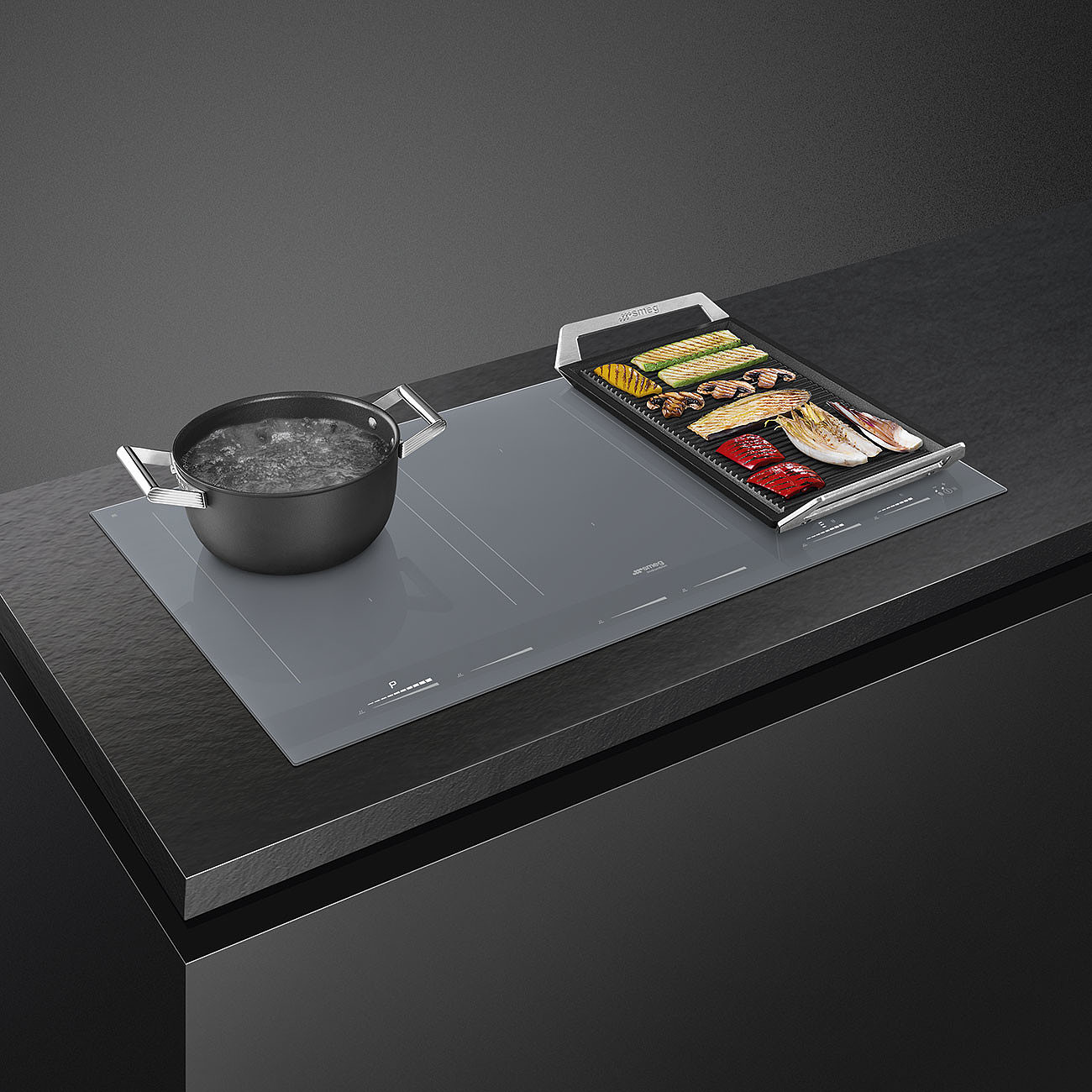 Smeg induction deals stove top