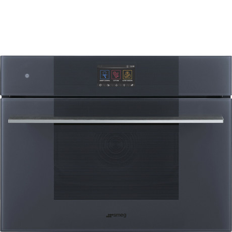 SO4104S4PG 45cm Linea Steam100 Pro Oven Neptune Grey