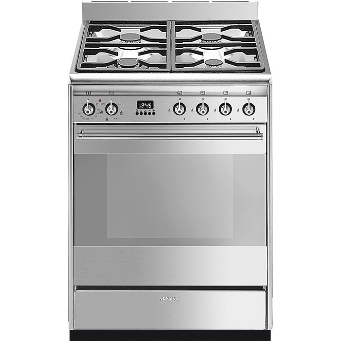 SUK61MX9 60cm Concert Dual Fuel Cooker Stainless Steel