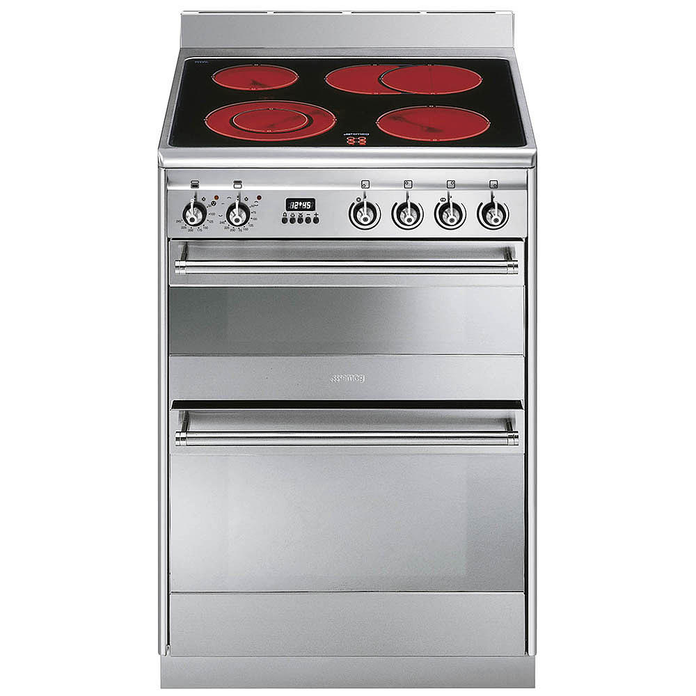 Stainless steel electric cooker on sale 60cm