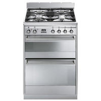 SUK62MX8 60cm Concert Dual Fuel Cooker Stainless Steel