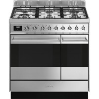 SY92PX9 90cm Symphony Dual Fuel Range Cooker Stainless Steel