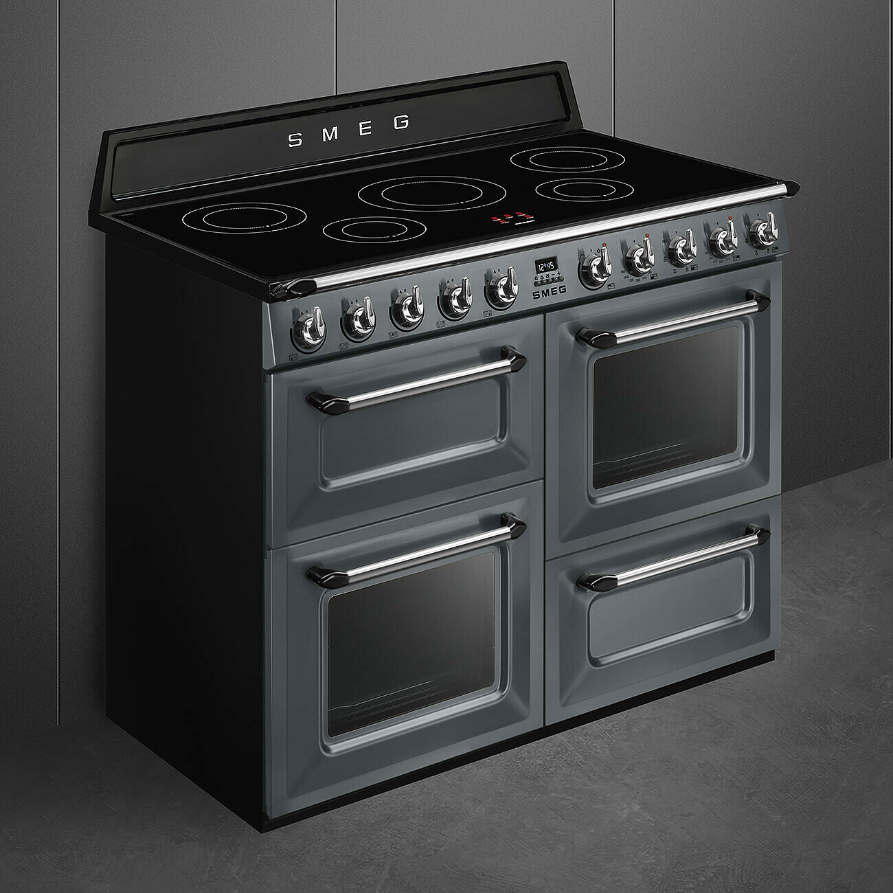 Smeg induction best sale range cooker 110