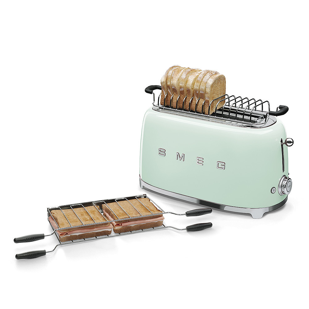 Smeg kettle and hot sale toaster pastel green