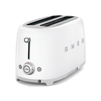 Gloss White 4 Slice (2 Slot) Long-Slot Toaster - TSF02WHUK