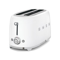 Gloss White 4 Slice (2 Slot) Long-Slot Toaster