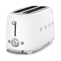 Gloss White 4 Slice (2 Slot) Long-Slot Toaster - TSF02WHUK