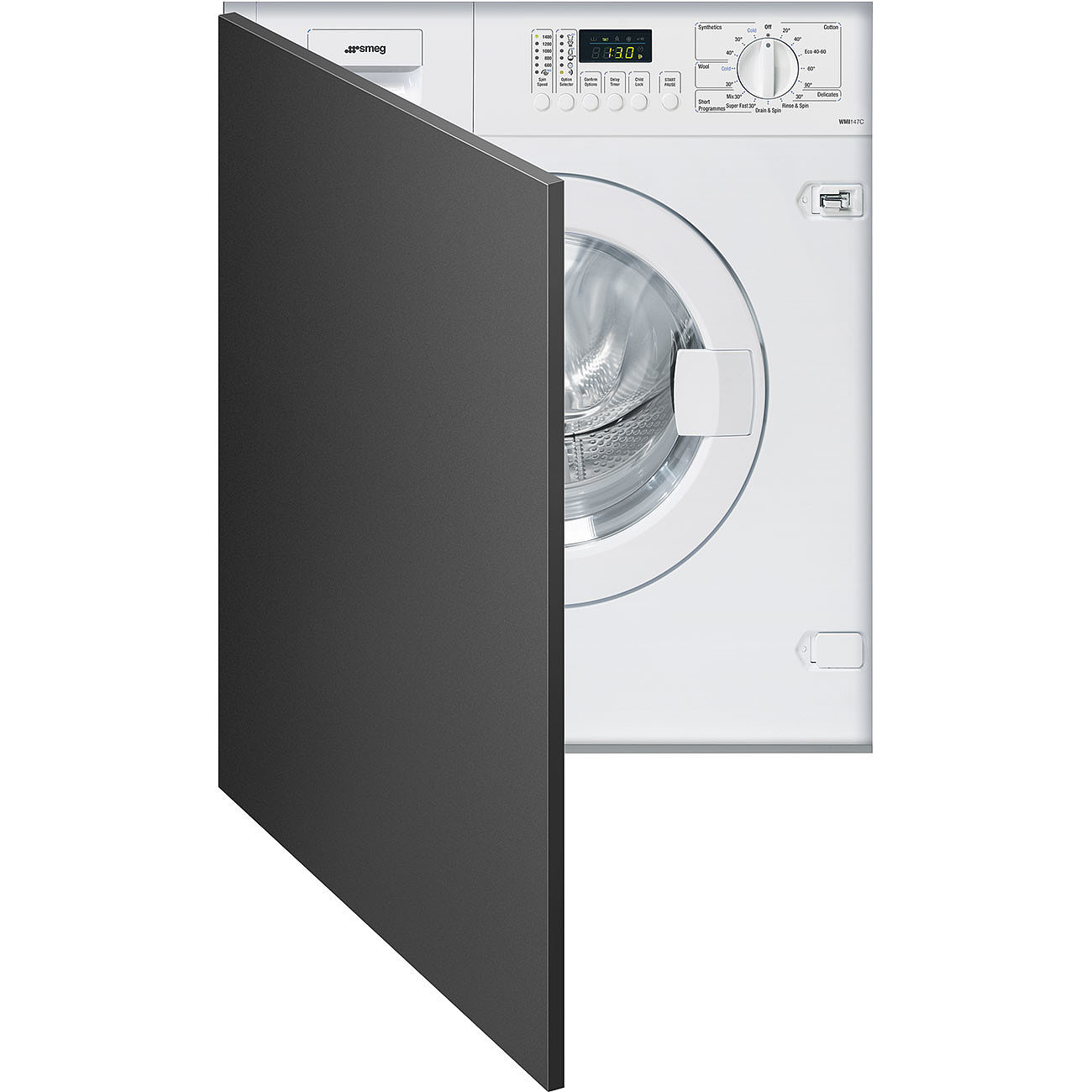WMI147C 60cm 7kg Fully Integrated Washing Machine