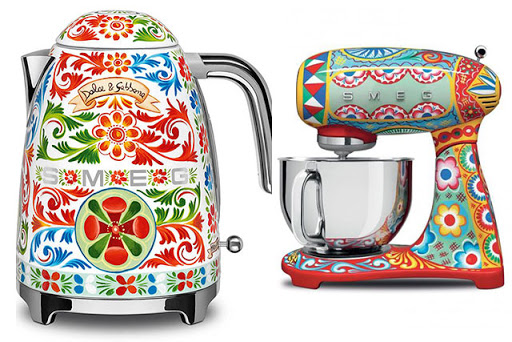 toaster dolce gabbana smeg