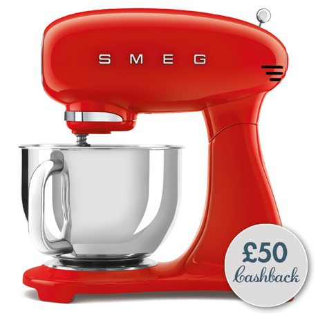 SMF03RDUK Stand Mixer in Red