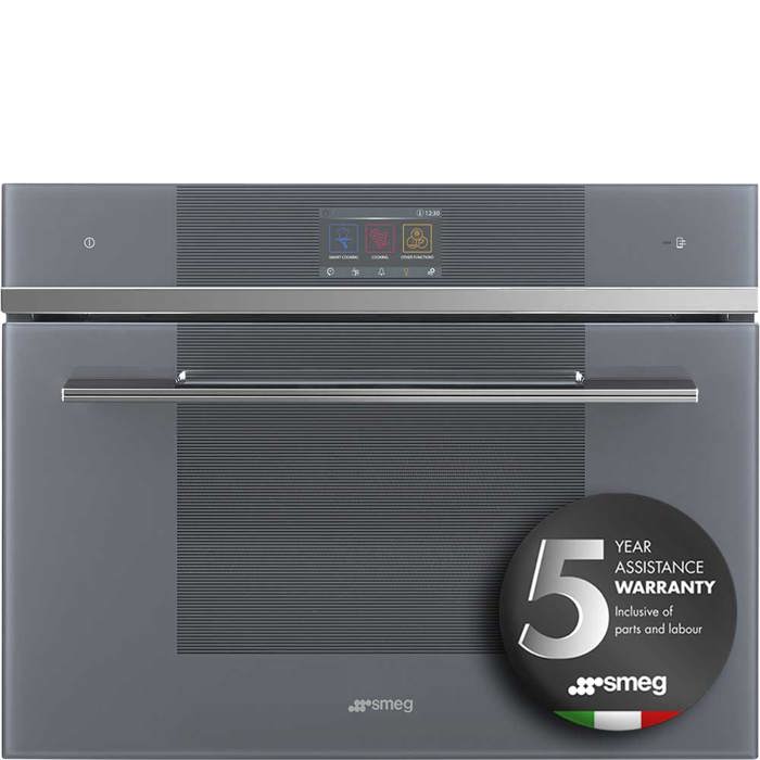 SF4104WVCPS 45cm Linea Combi Steam Oven with Vivo Touchscreen in Silver Wi-Fi Removed as of 01/01/22