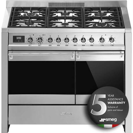 A2PY-81 100cm Opera Dual Fuel Range Cooker Stainless Steel