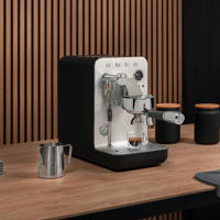 EMC02BLMUK Mini Pro Espresso Coffee Machine in Matte Black